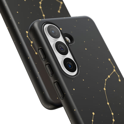 Scorpio Zodiac Constellation Phone Case – Luxe Gold Celestial Cover