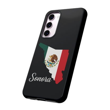 Sonora Mexico Flag Map Phone Case | Mexican American Pride Tough Case for iPhone & Samsung