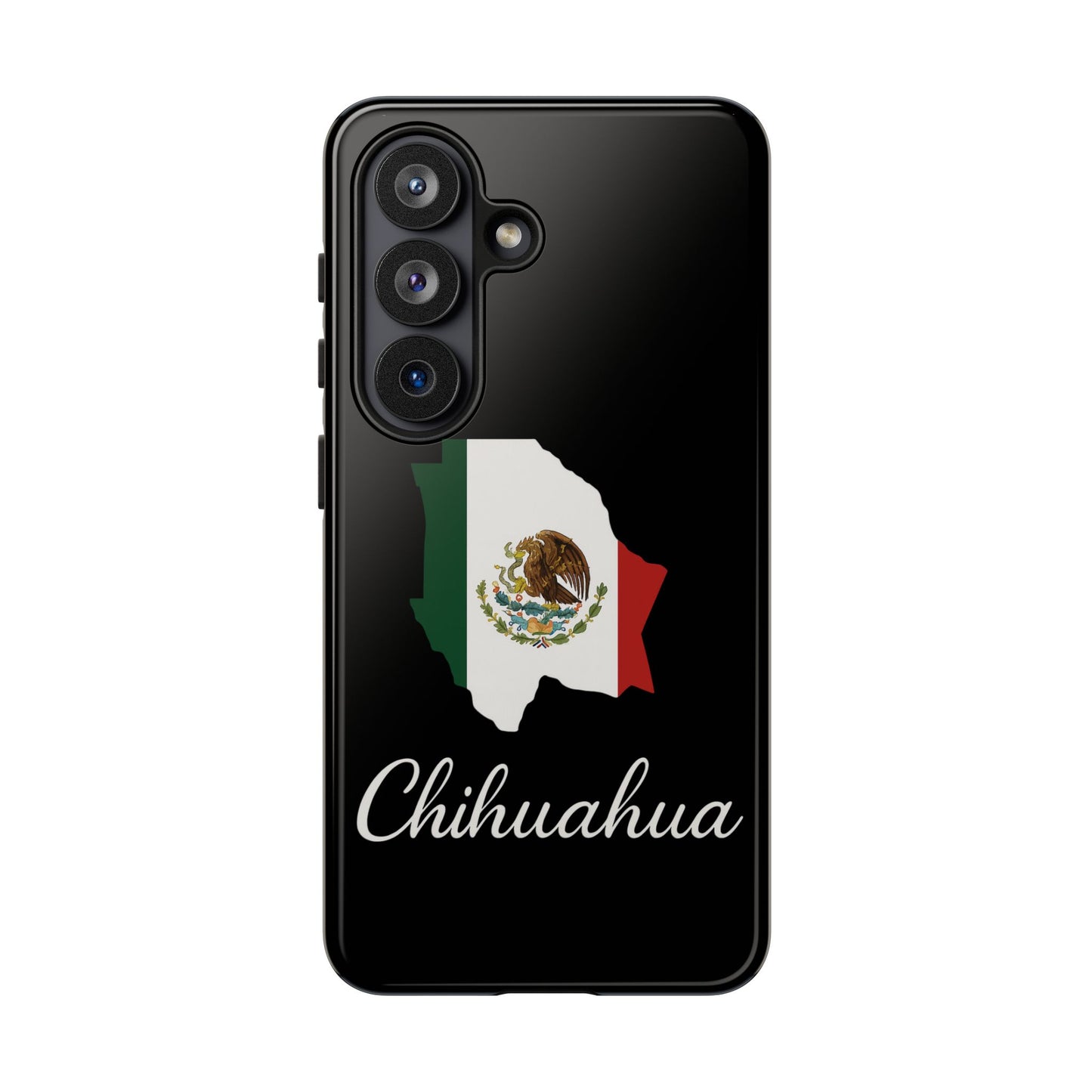 Chihuahua Mexico Flag Map Phone Case | Mexican American Pride Tough Case for iPhone & Samsung