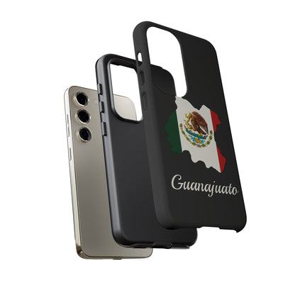 Guanajuato Mexico Flag Map Phone Case | Mexican American Pride Tough Case for iPhone & Samsung