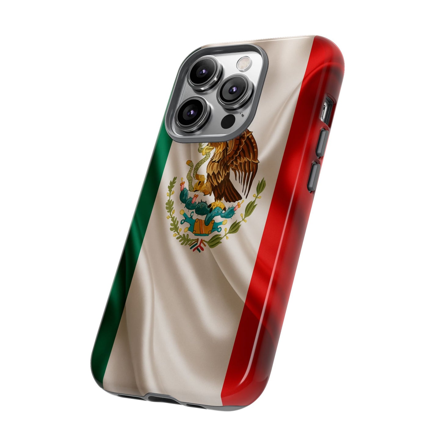 Mexico Flag Phone Case | Mexican Pride iPhone & Samsung Case | Tricolor Aesthetic Tough Protective Cover