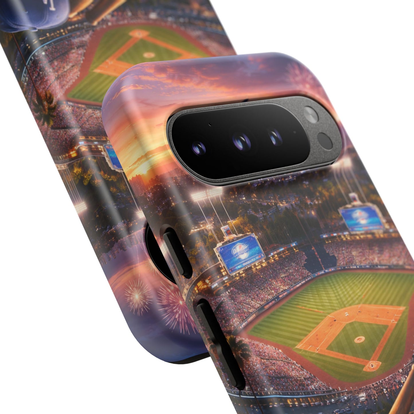 Baseball Sunset Stadium Phone Case LA Game Day Sports Aesthetic Case