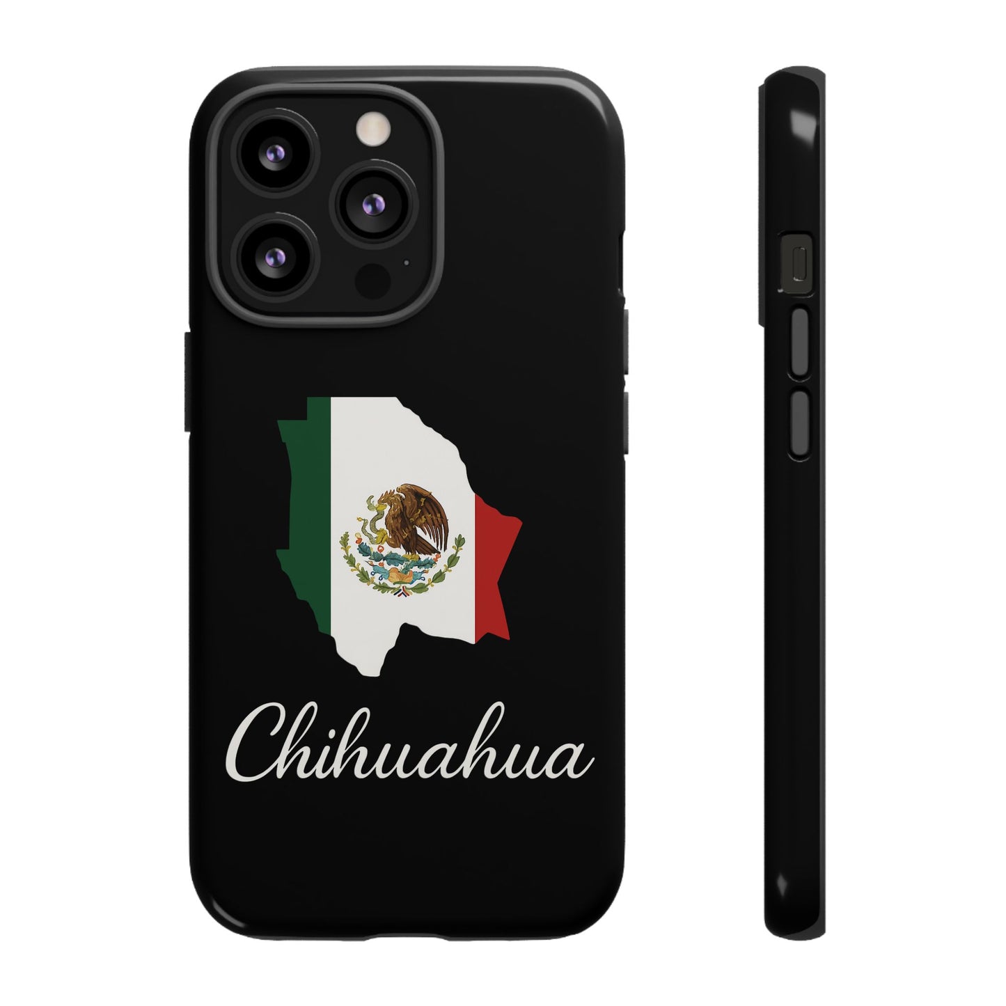 Chihuahua Mexico Flag Map Phone Case | Mexican American Pride Tough Case for iPhone & Samsung