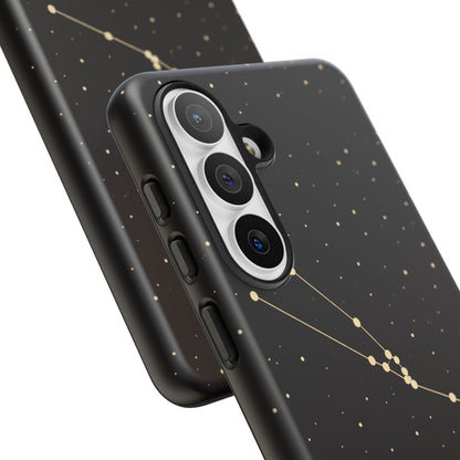 Taurus Zodiac Constellation Phone Case – Luxe Gold Celestial Cover