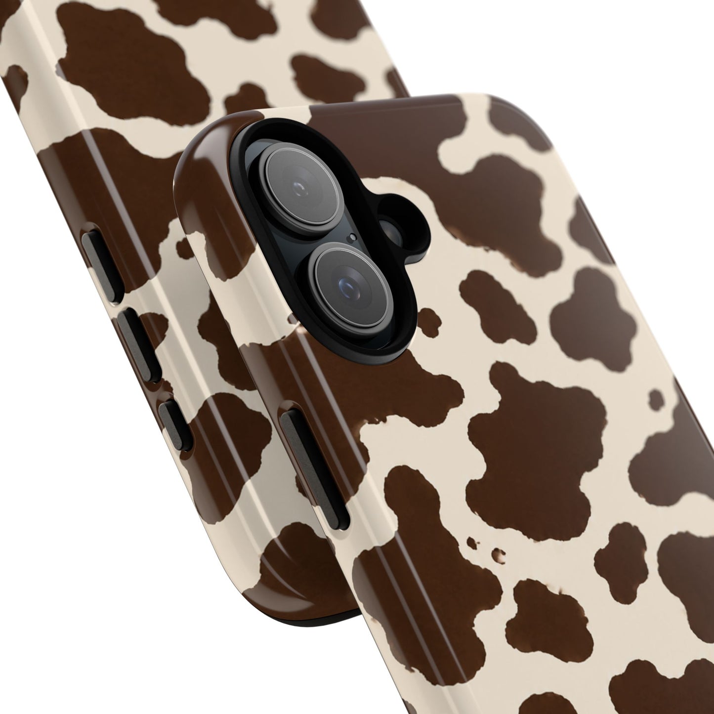 Western Cow Print Tough Phone Case for iPhone Samsung Galaxy Pixel