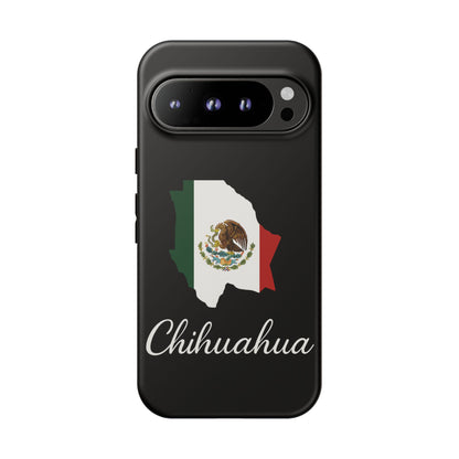 Chihuahua Mexico Flag Map Phone Case | Mexican American Pride Tough Case for iPhone & Samsung