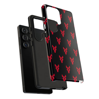 Mazatlán Bull Phone Case – Black Red Streetwear Tough Shockproof Cover