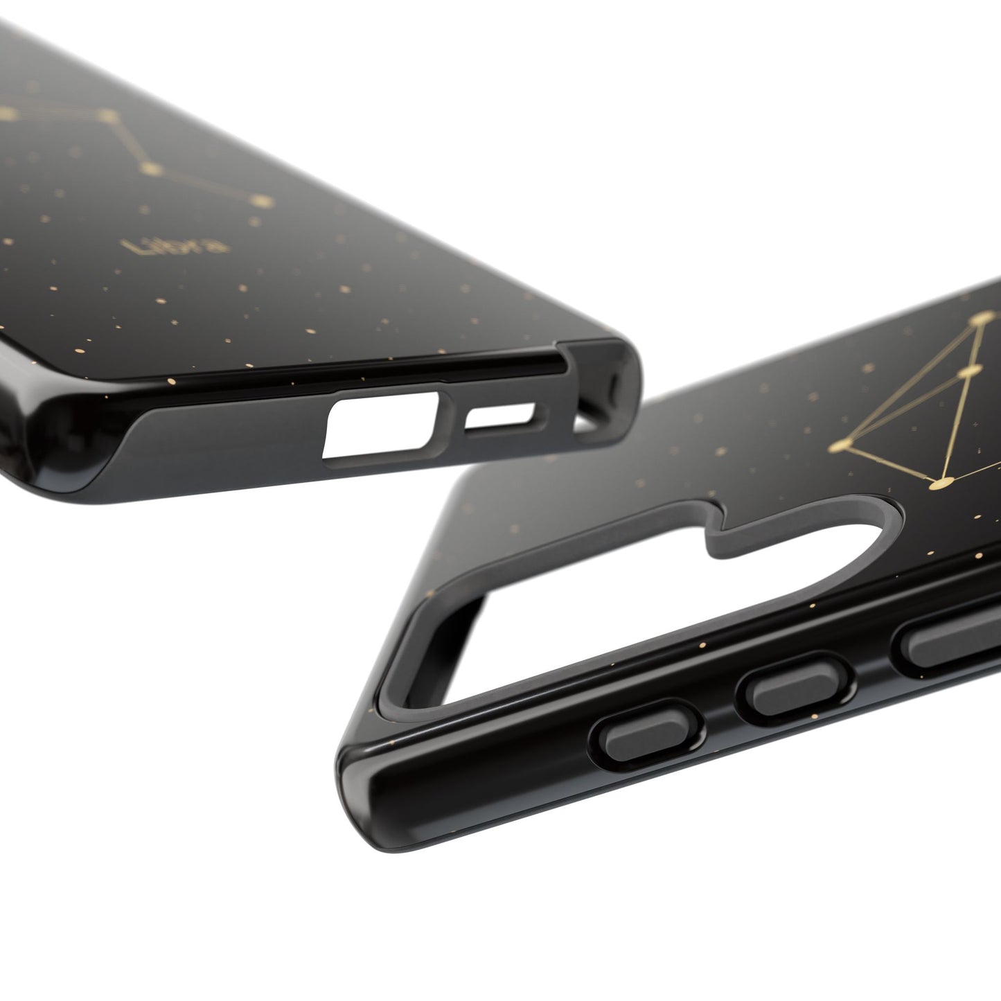 Libra Zodiac Constellation Phone Case – Luxe Gold Celestial Cover