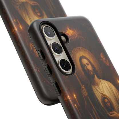 San Judas Phone Case Saint Jude Catholic Saint Religious Art Portrait Tough