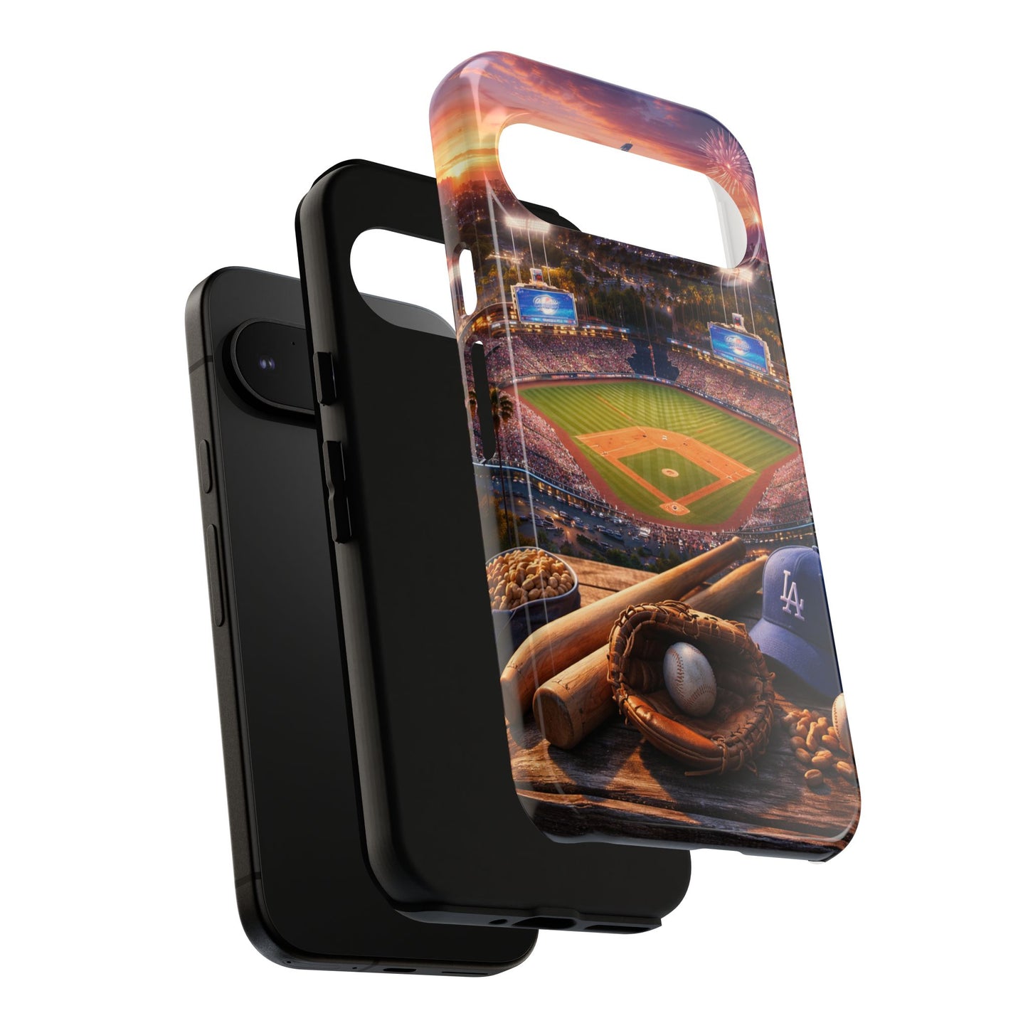 Baseball Sunset Stadium Phone Case LA Game Day Sports Aesthetic Case