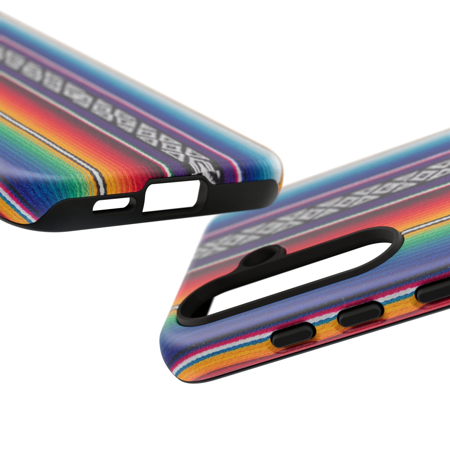 Serape Stripe Phone Case – Colorful Mexican Blanket Pattern Tough Case