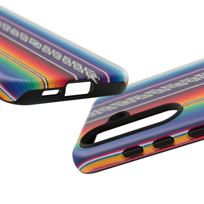 Serape Stripe Phone Case – Colorful Mexican Blanket Pattern Tough Case