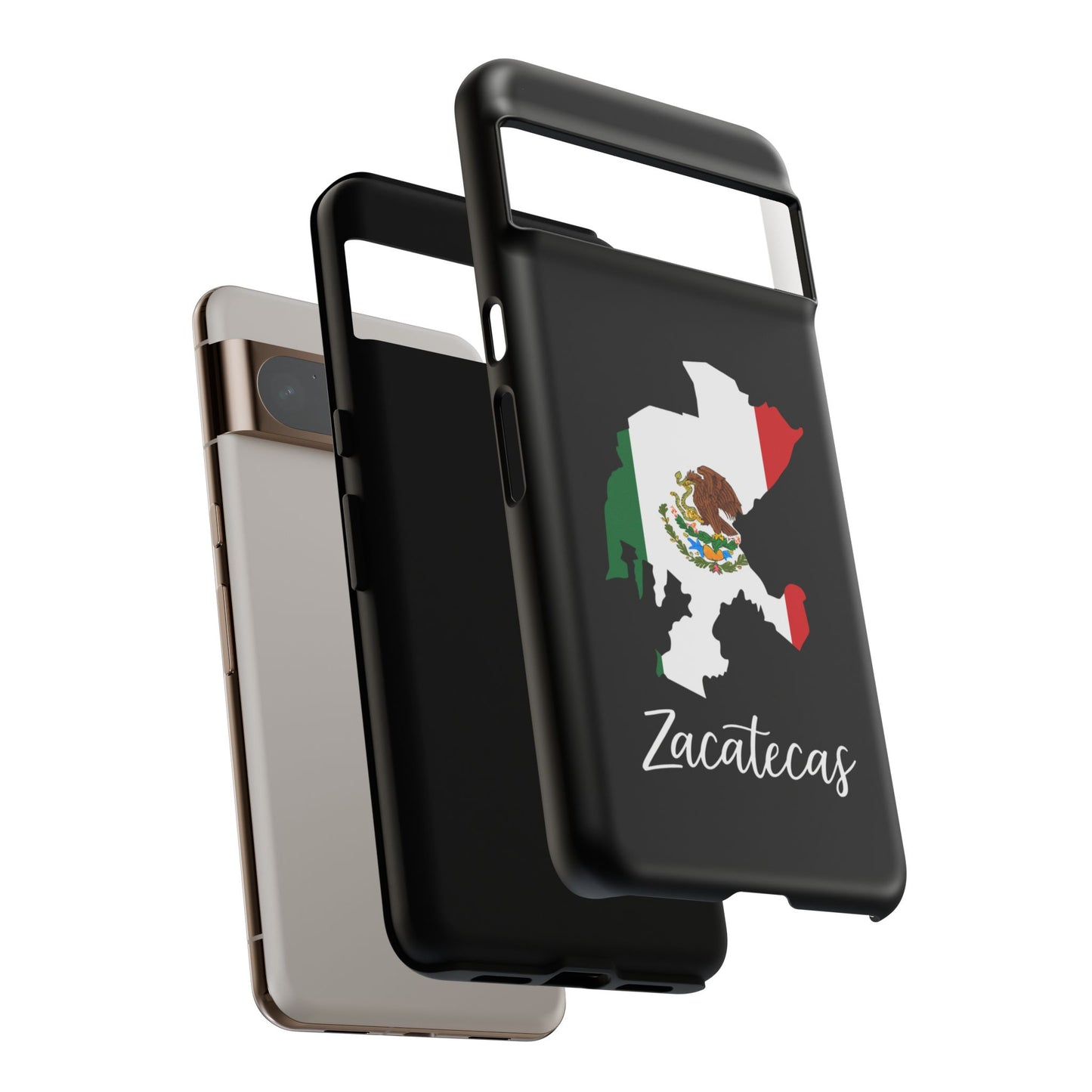 Zacatecas Mexico Flag Map Phone Case | Mexican American Pride Tough Case for iPhone & Samsung