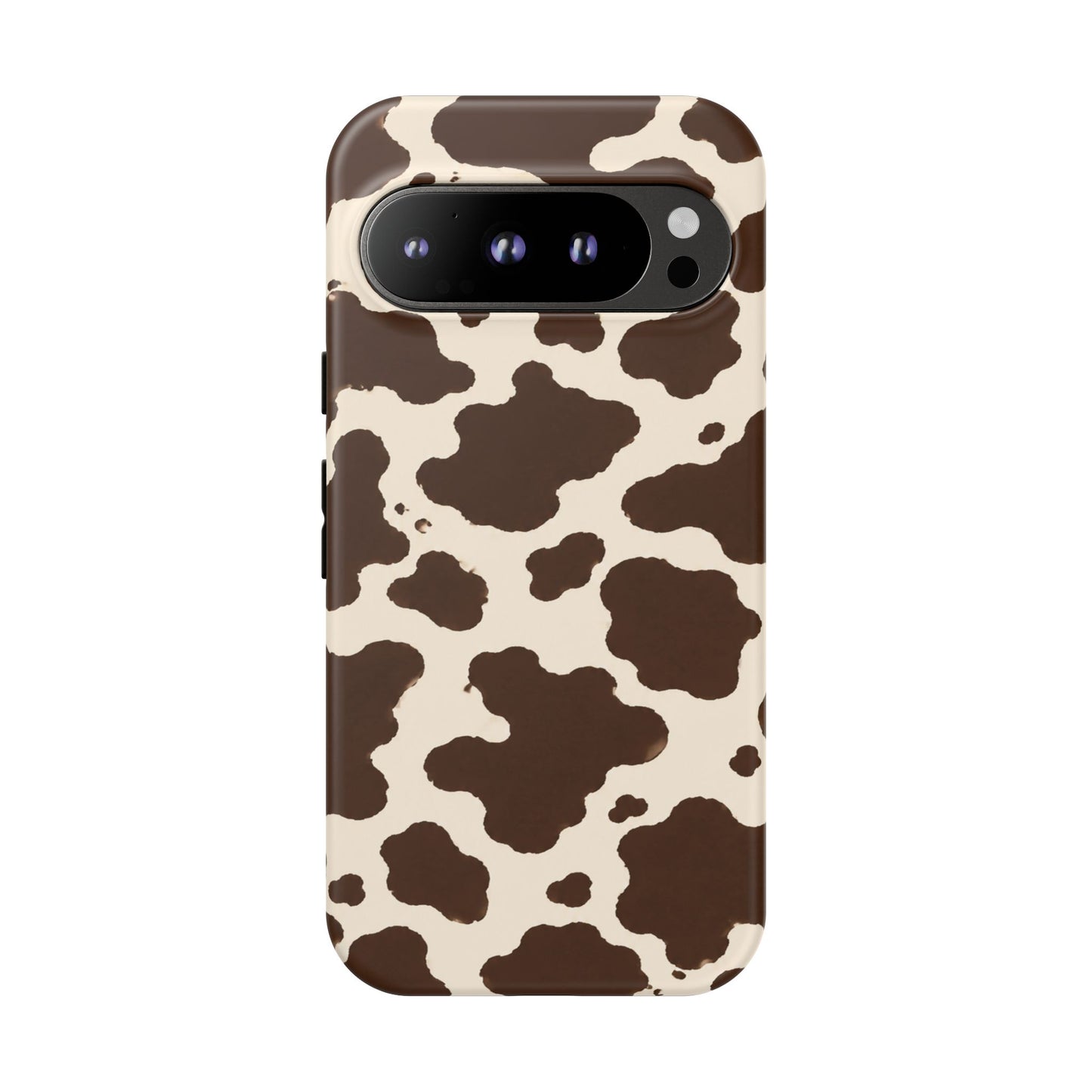 Western Cow Print Tough Phone Case for iPhone Samsung Galaxy Pixel