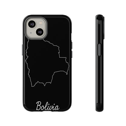 Bolivia Outline Phone Case – Minimal Country Map Tough Cover
