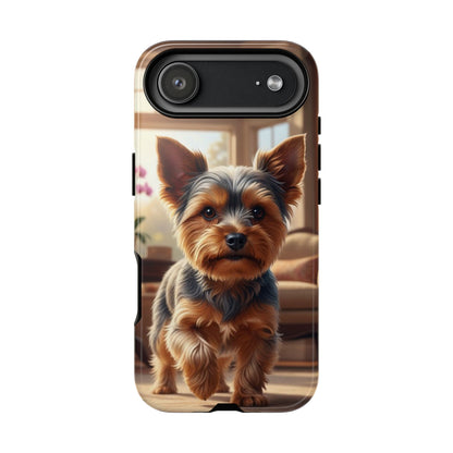 Yorkshire Terrier Phone Case – Cute Yorkie Puppy Tough Case (iPhone, Samsung, Pixel)
