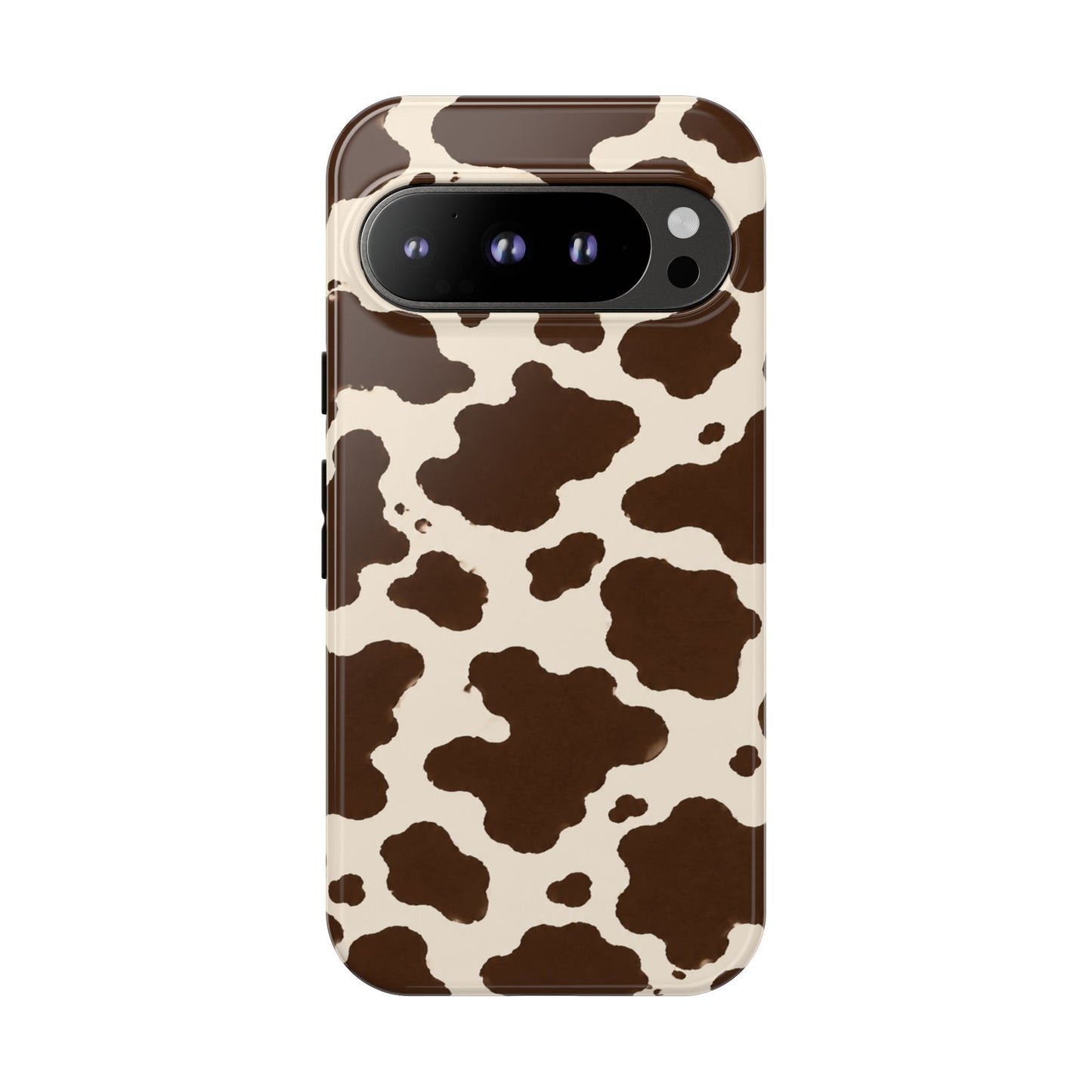 Western Cow Print Tough Phone Case for iPhone Samsung Galaxy Pixel