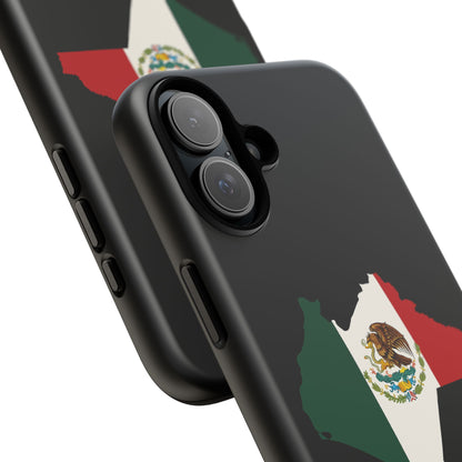 Chiapas Mexico Flag Map Phone Case | Mexican American Pride Tough Case for iPhone & Samsung