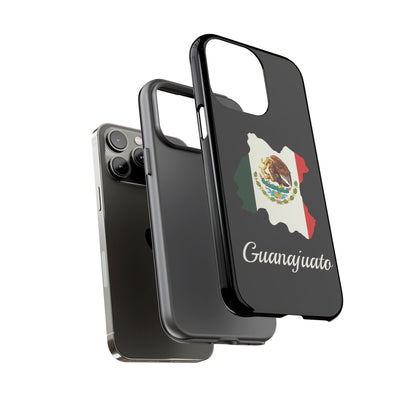Guanajuato Mexico Flag Map Phone Case | Mexican American Pride Tough Case for iPhone & Samsung