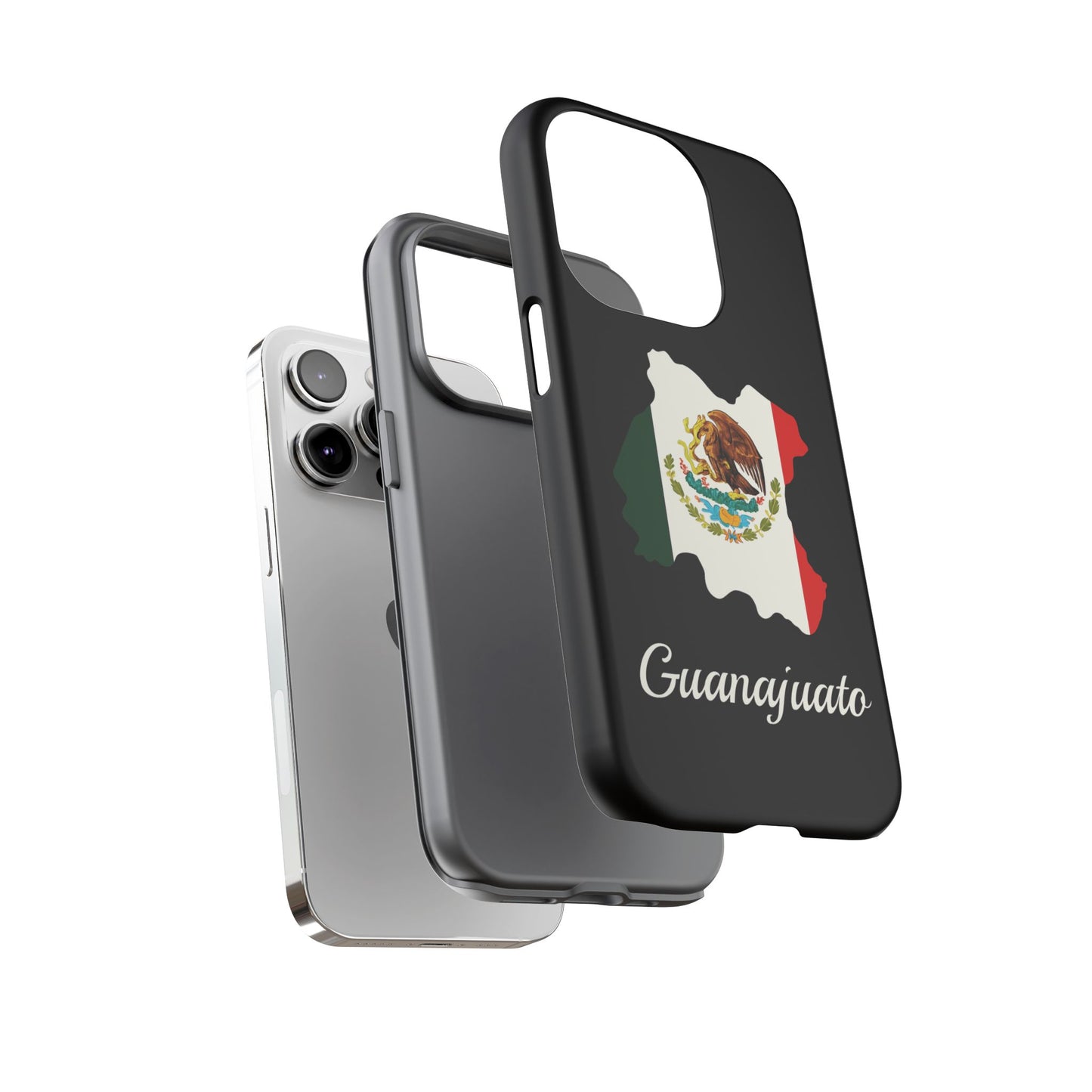 Guanajuato Mexico Flag Map Phone Case | Mexican American Pride Tough Case for iPhone & Samsung
