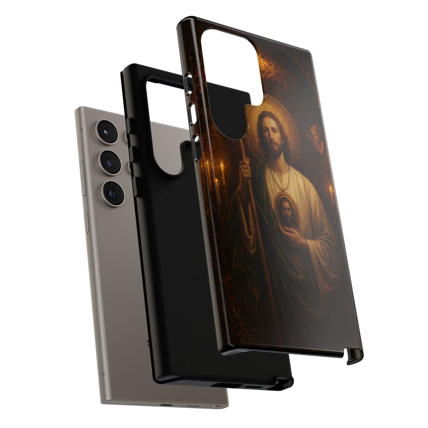 San Judas Phone Case Saint Jude Catholic Saint Religious Art Portrait Tough