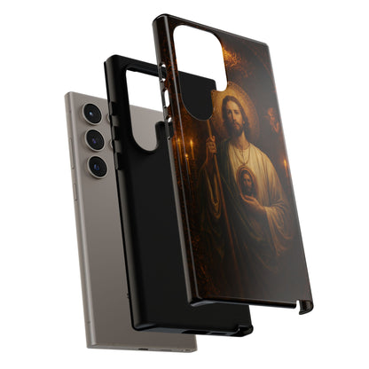 San Judas Phone Case Saint Jude Catholic Saint Religious Art Portrait Tough