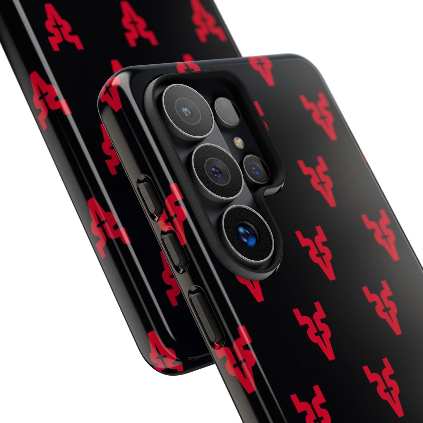 Mazatlán Bull Phone Case – Black Red Streetwear Tough Shockproof Cover