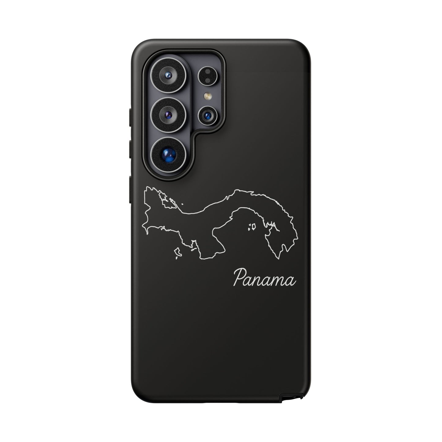 Panama Outline Phone Case – Minimal Country Map Tough Case (iPhone, Samsung, Pixel)