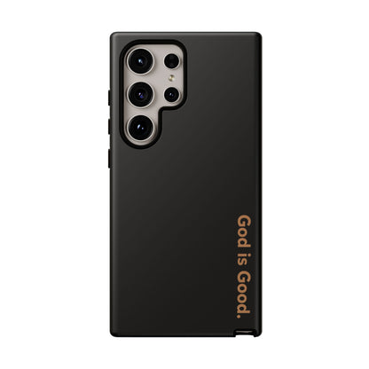 God Is Good Phone Case Minimal Aesthetic Christian Tough Cover