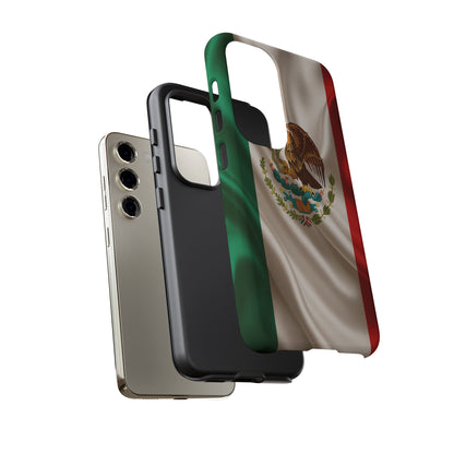 Mexico Flag Phone Case | Mexican Pride iPhone & Samsung Case | Tricolor Aesthetic Tough Protective Cover