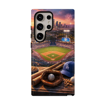Baseball Sunset Stadium Phone Case LA Game Day Sports Aesthetic Case