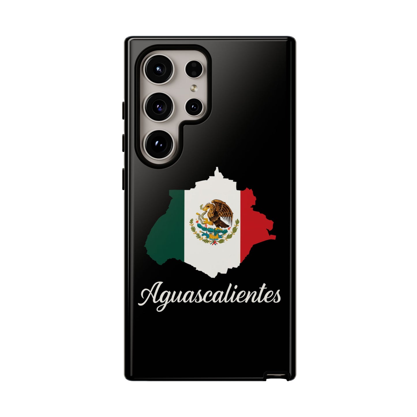 Aguascalientes Mexico Flag Map Phone Case | Mexican American Pride Tough Case for iPhone & Samsung