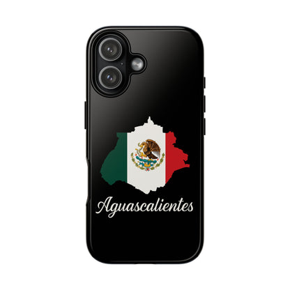Aguascalientes Mexico Flag Map Phone Case | Mexican American Pride Tough Case for iPhone & Samsung