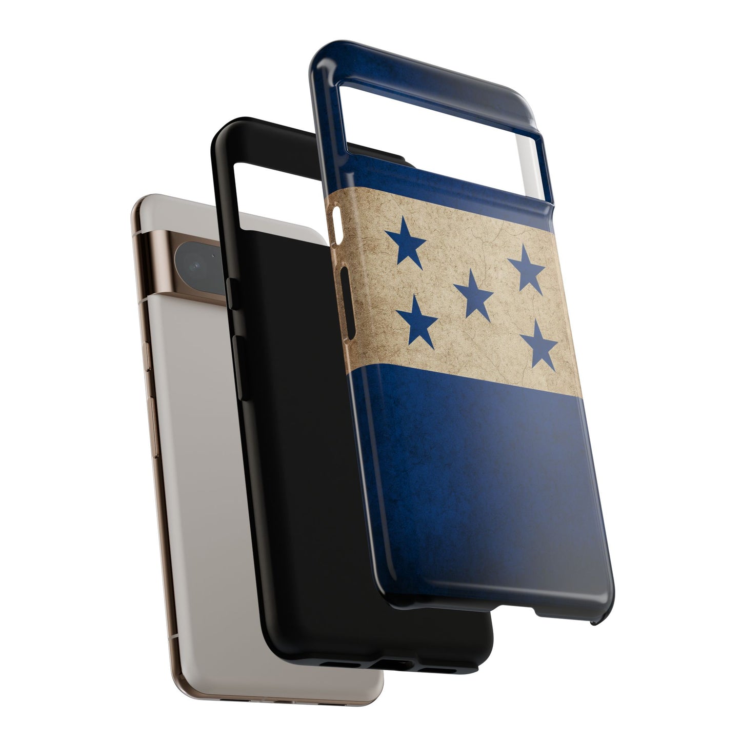 Honduras Flag Phone Case | Vintage Honduran Flag iPhone & Samsung Tough Protective Case