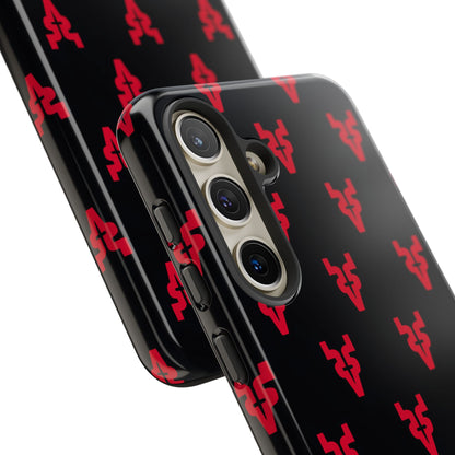 Mazatlán Bull Phone Case – Black Red Streetwear Tough Shockproof Cover