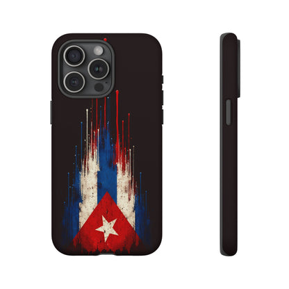 Cuban Flag Phone Case | Cuba Flag Tough Case | Patriotic Cuban Pride iPhone Samsung Protective Cover