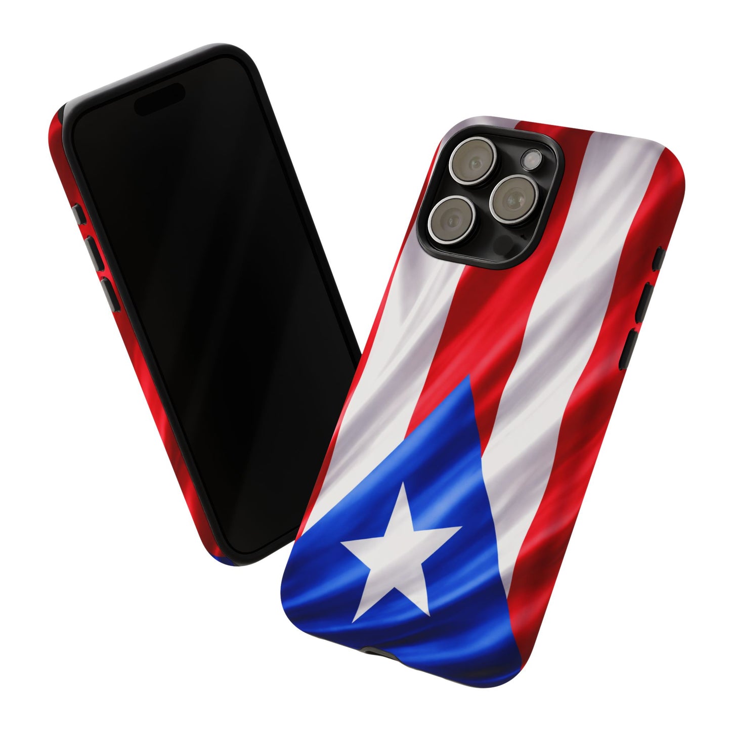 Puerto Rico Flag Phone Case | Boricua Pride Tough Case | Puerto Rican Flag Protective Cover for iPhone & Samsung
