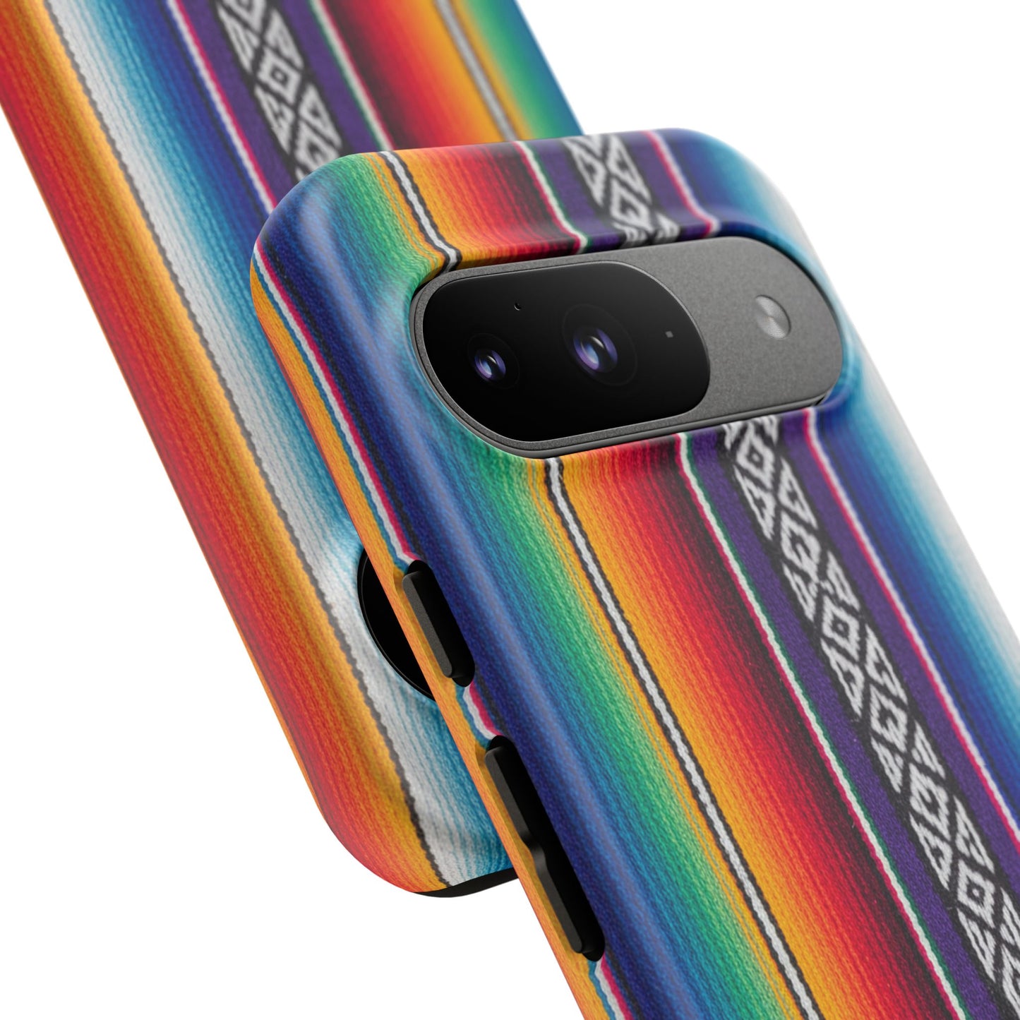 Serape Stripe Phone Case – Colorful Mexican Blanket Pattern Tough Case