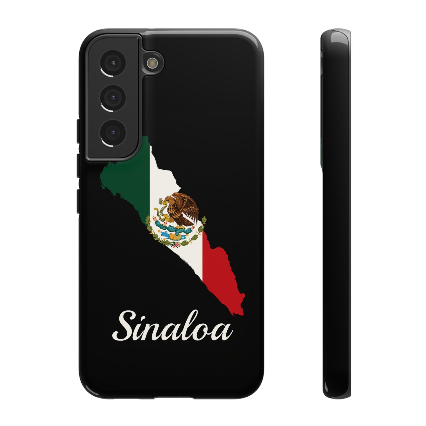 Sinaloa Mexico Flag Map Phone Case | Mexican American Pride Tough Case for iPhone & Samsung