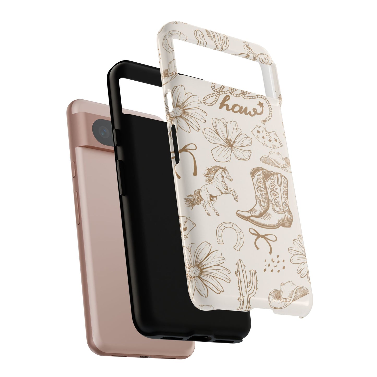 Western Cowgirl Phone Case for iPhone Samsung Galaxy Pixel Tough Case
