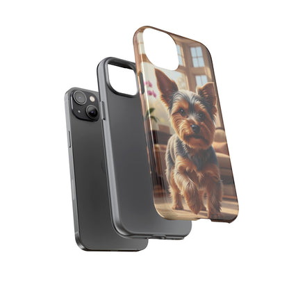 Yorkshire Terrier Phone Case – Cute Yorkie Puppy Tough Case (iPhone, Samsung, Pixel)