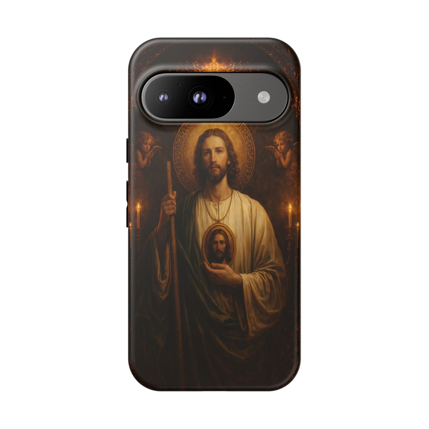 San Judas Phone Case Saint Jude Catholic Saint Religious Art Portrait Tough