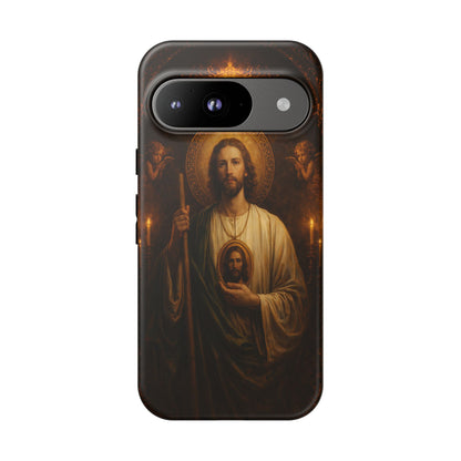San Judas Phone Case Saint Jude Catholic Saint Religious Art Portrait Tough