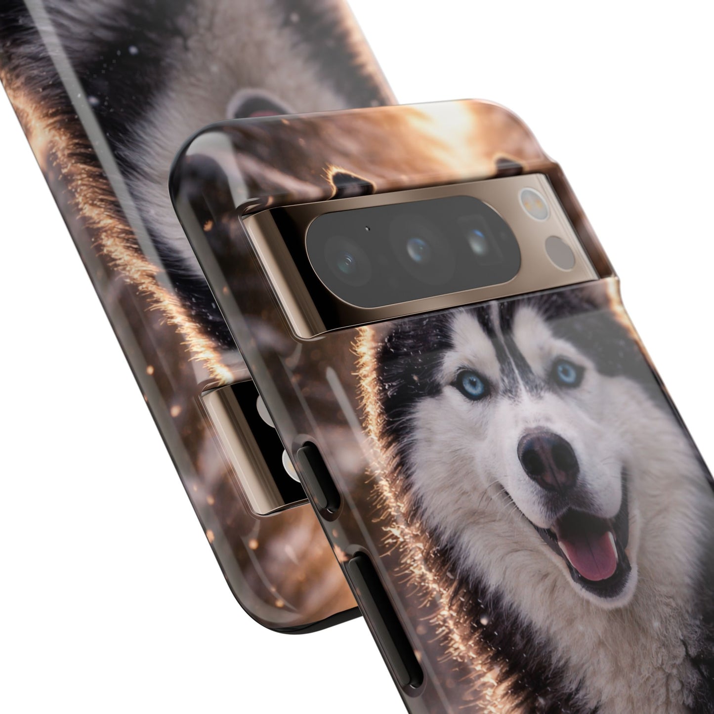 Siberian Husky Tough Phone Case | Blue Eyes Dog Cover Protective iPhone Case