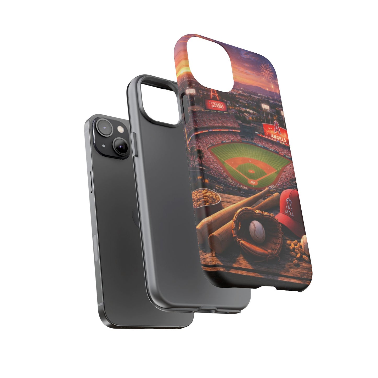 Baseball Stadium Phone Case Sports Fan Ballpark Game Day Tough Case