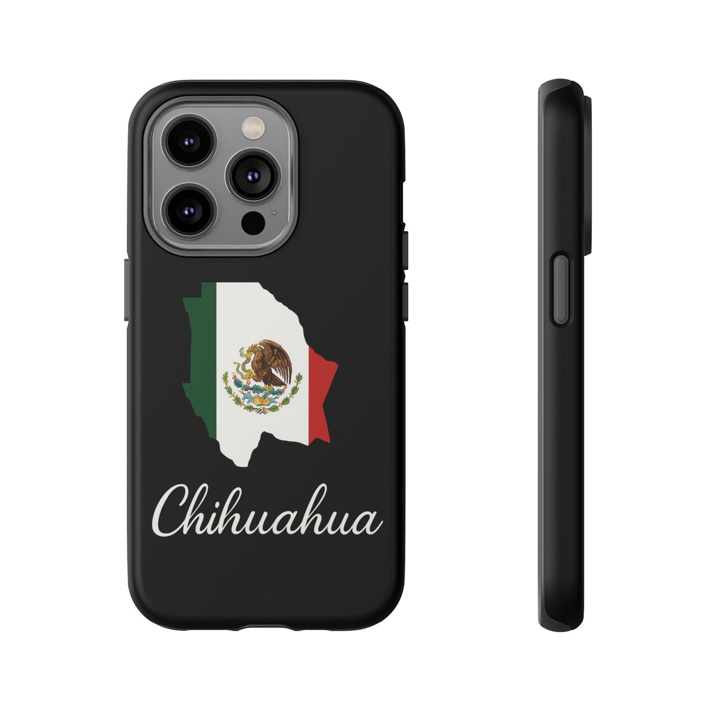 Chihuahua Mexico Flag Map Phone Case | Mexican American Pride Tough Case for iPhone & Samsung