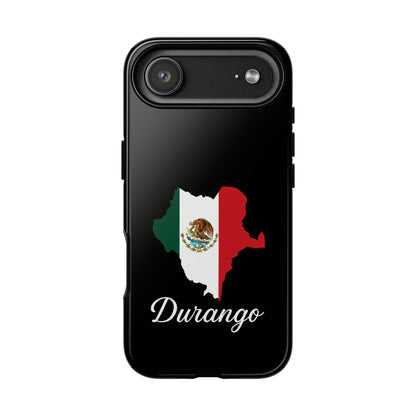 Durango Mexico Flag Map Phone Case | Mexican American Pride Tough Case for iPhone & Samsung