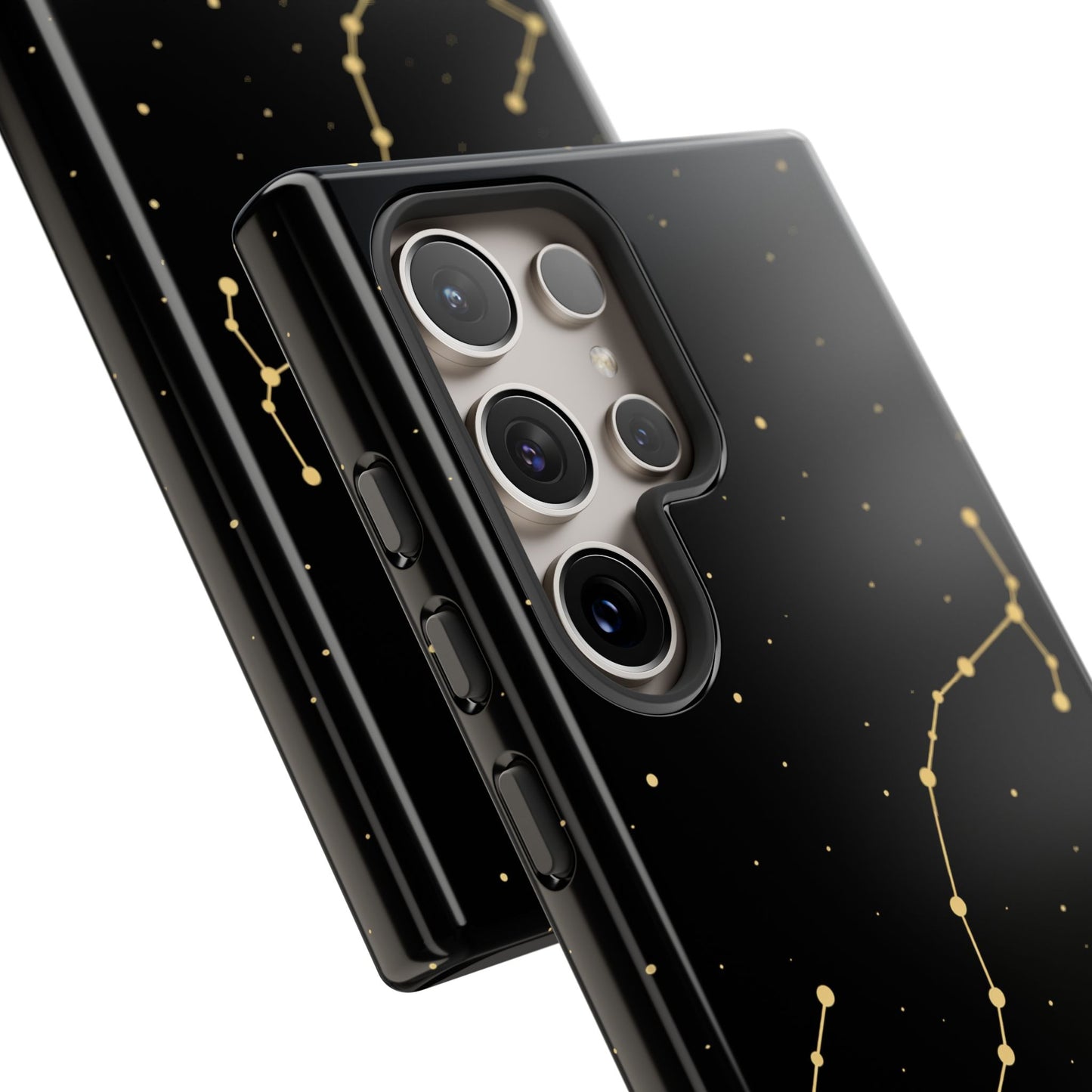 Scorpio Zodiac Constellation Phone Case – Luxe Gold Celestial Cover