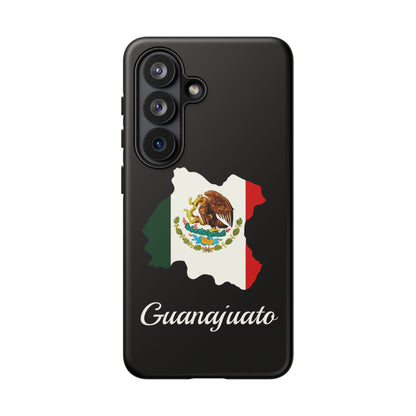 Guanajuato Mexico Flag Map Phone Case | Mexican American Pride Tough Case for iPhone & Samsung