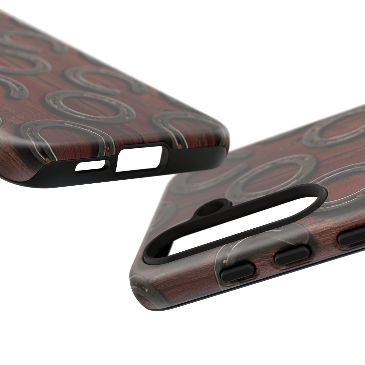 Rustic Horseshoe Western Phone Case – Cowboy Country Ranch Tough Case
